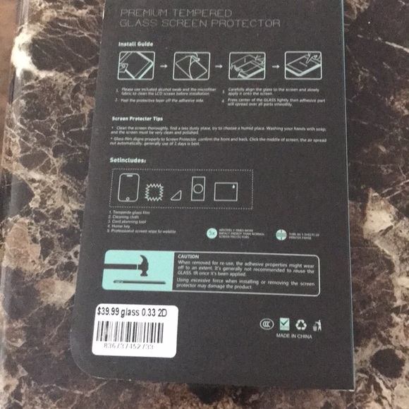 3— REMIUM TEMPERED GLASS SCREEN PROTECTOR FILM GLASS SA S6 EDGE / GLASS 0.33 2D - Picture 3 of 7